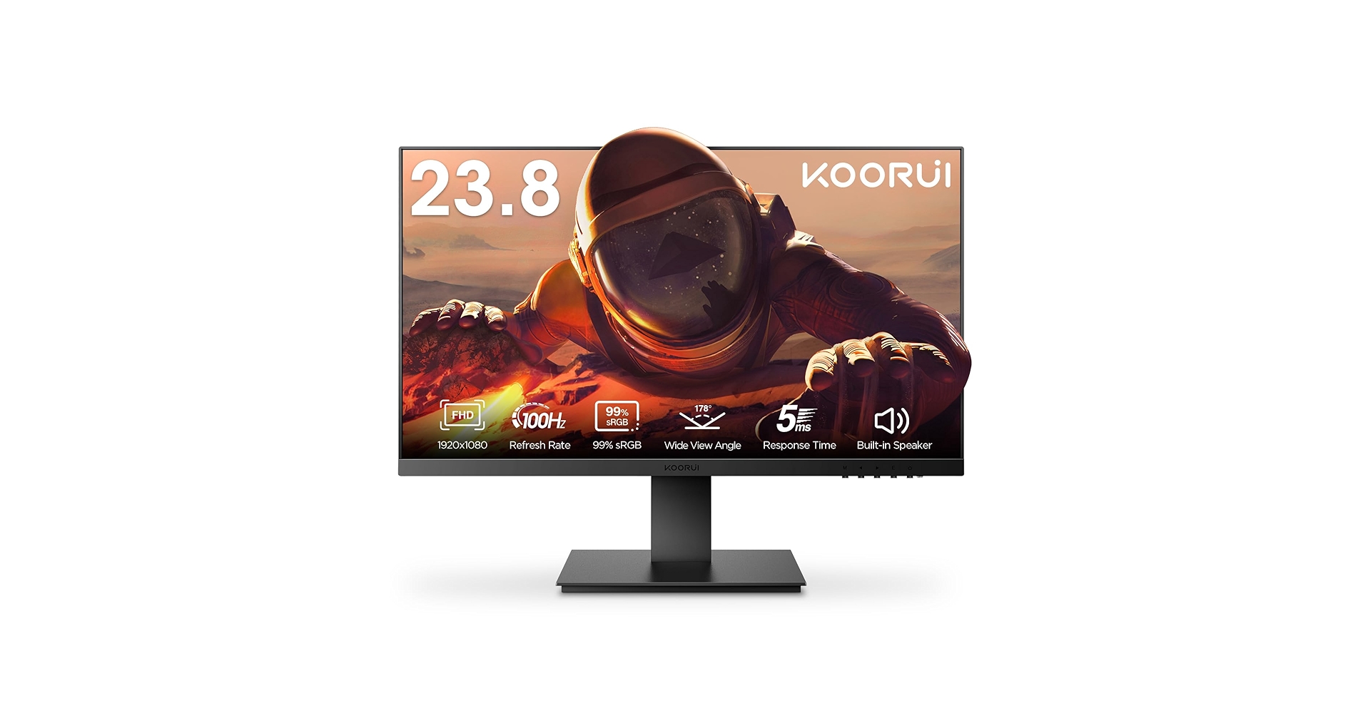 Amazon.com: KOORUI 24 Inch Computer Monitor FHD 1920 x 1080p